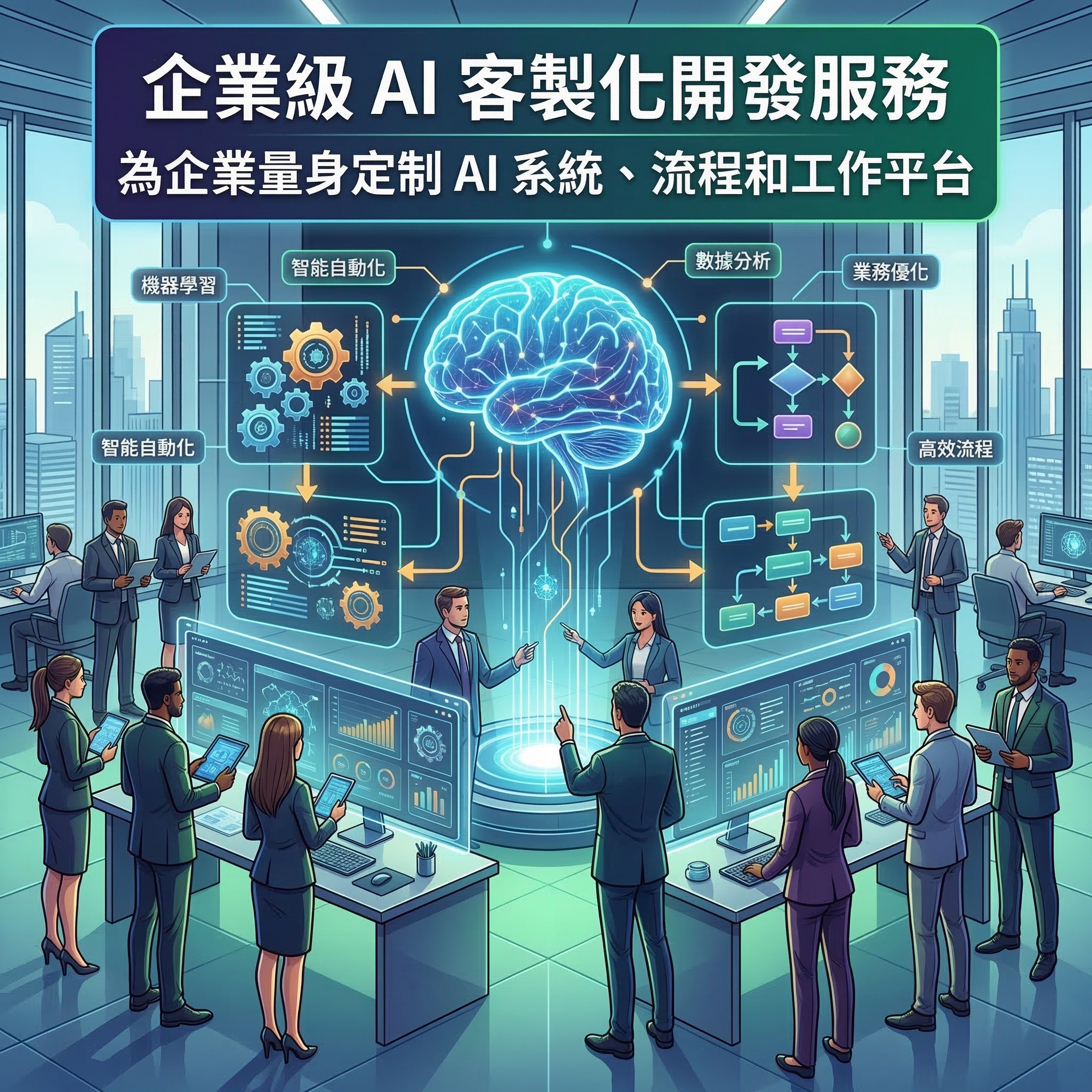 企業級 AI 客製化開發服務
